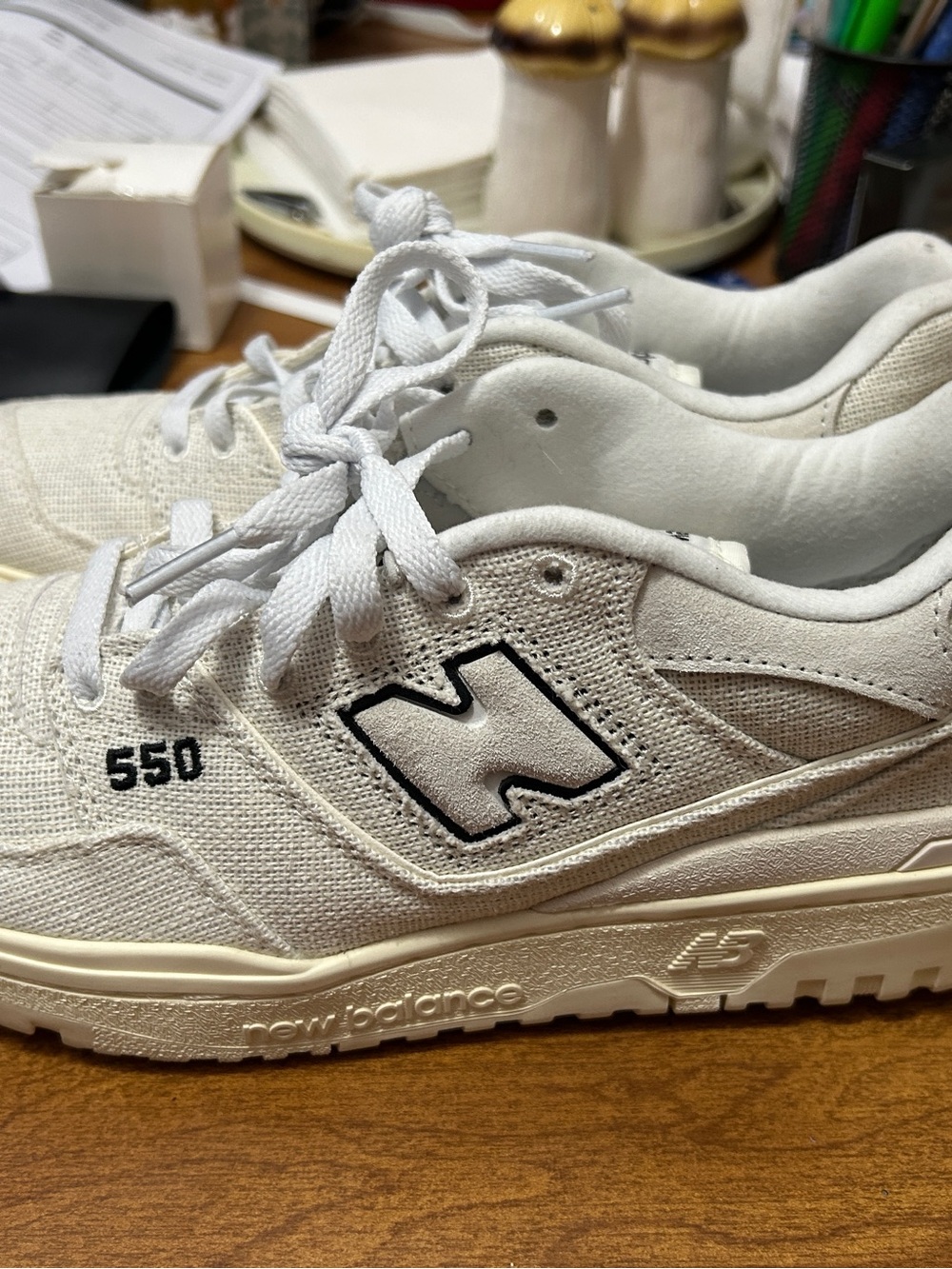 New Balance 550 Hemp Pack Sea Salt Sneakers